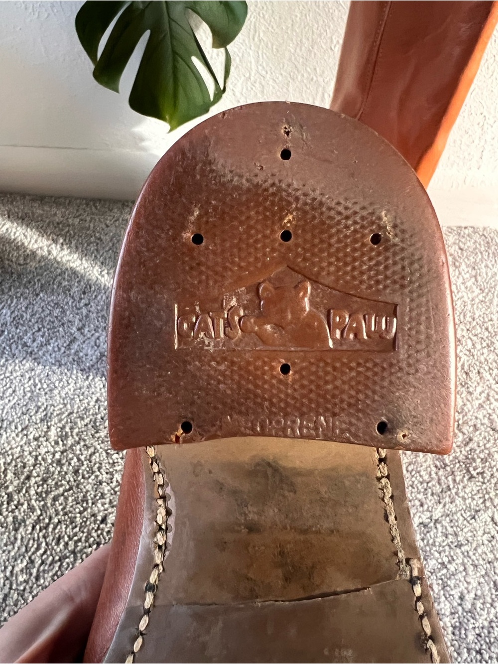Unbranded Vintage Frye Campus Style 1970s Brown Leather Mid-Calf Boots - Picture 6 of 12